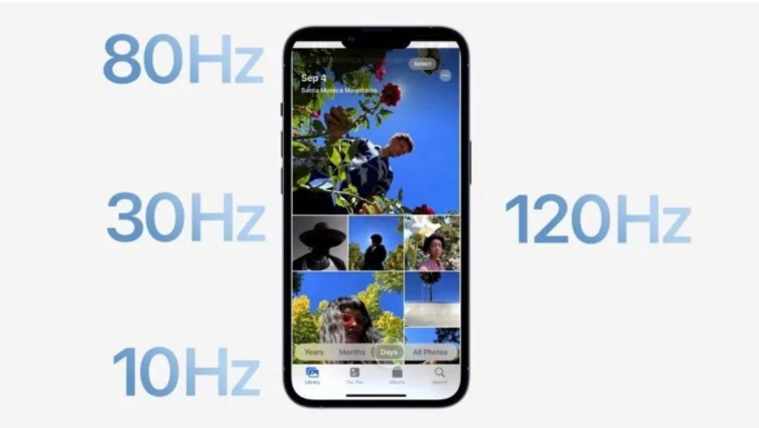 城中苹果14维修分享iPhone 14有高刷吗 